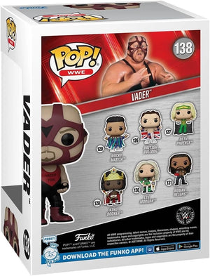 Vader Funko Pop! #138 | WWE 60th Anniversary Vinyl Collectible Figure