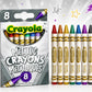 Crayola Specialty Crayons | Pastel, Metallic or Uni-Crayons | 8-Pack or 24-Crayon Bundle