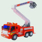 Camion de pompiers Big Daddy avec tuyau d'arrosage extensible et fonctionnel