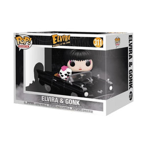 Funko POP! Rides Deluxe : Elvira, Maîtresse des Ténèbres - Elvira et Gonk