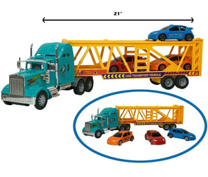 Camion Big Daddy, véhicule de transport lourd avec 3 wagons