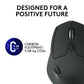 Logitech M720 Triathlon Multi-Device Wireless Mouse | Hyper-Fast Scroll | Bluetooth & Unifying | Logitech Flow | Black