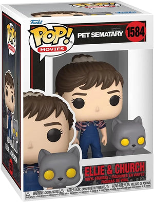 Funko Pop! et Buddy : Simetierre - Ellie Creed et Church - Simetierre (1986)