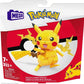 Pokémon Pikachu Buildable & Poseable Figure | 211 Pieces | Electric-Type Attack Details