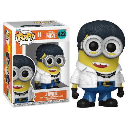 Funko Pop! Jimin #422 | BTS x Despicable Me 4 Movies Vinyl Collectible Figure