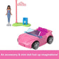 Coffret de jeu interactif Mini Barbie Land (5 pièces) avec poupée de 3,8 cm