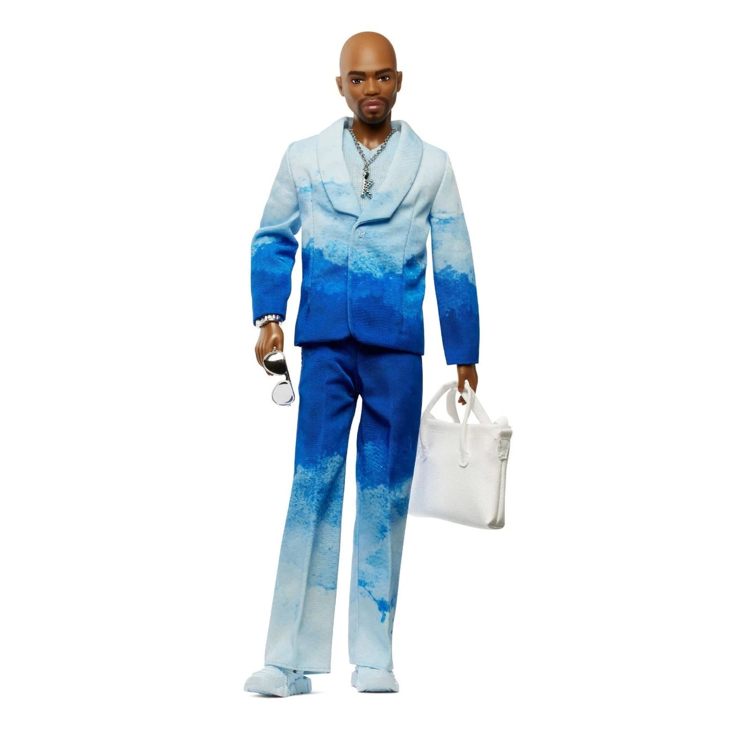 Barbie Signature Ken Kouture 2 Fashion Doll | Ombré Suit & Clear Vinyl Trench | Collector Edition