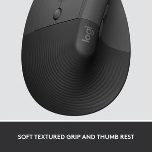 Souris ergonomique verticale Logitech Lift Left - Pour gauchers