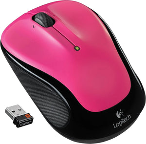 Logitech M325 Wireless Mouse | Micro-Precise Scroll | Unifying Receiver | Right-Handed | Brilliant Rose