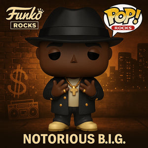 Funko Pop! Rocks : Biggie - Notorious BIG avec un fedora