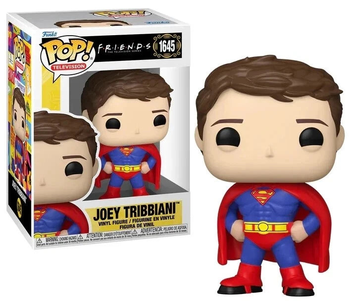 Funko POP TV : Friends – Joey Tribbiani – (Costume de Superman)