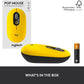 Souris Logitech POP Emoji Jaune Explosion