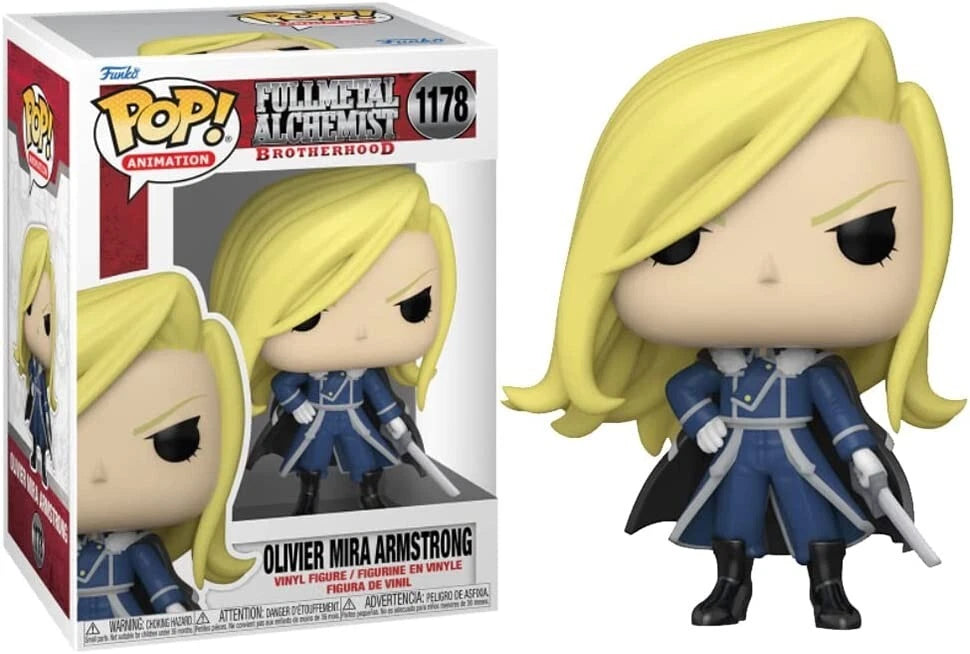 Funko Pop! Animation : Fullmetal Alchemist: Brotherhood - Oliver Mira Armstrong
