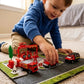 Big Daddy Mini Fire Crew 17-Piece Playset | 1:87 Scale | Fire Trucks & Accessories (style may vary)