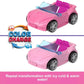Coffret de jeu interactif Mini Barbie Land (5 pièces) avec poupée de 3,8 cm