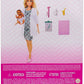 Coffret Barbie Docteur Bébé avec poupée blonde et poupée bébé