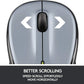 Logitech M325 Wireless Mouse | Designed-for-Web Scroll | 18-Month Battery | Unifying Receiver | Silver
