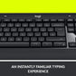 Ensemble clavier et souris sans fil Logitech