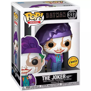 Funko Pop! CHASE Heroes : Batman 1989 - Joker avec chapeau n° 337