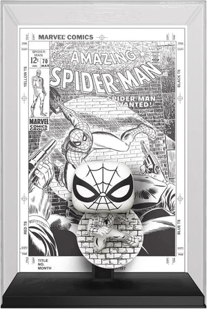 Funko Pop! Comic Cover The Amazing Spider-Man | Marvel Vinyl Figure with Display Case