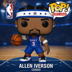 Funko Pop! Allen Iverson (2005) | NBA Legends Vinyl Collectible Figure
