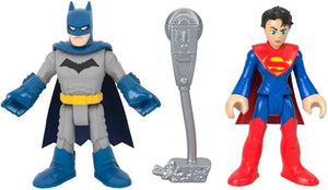 Ensemble de figurines Imaginext DC Super Friends Batman et Supergirl