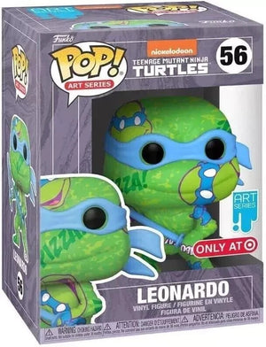 Leonardo Funko Pop! #56 | TMNT Artist Series with Protector Vinyl Collectible Figure