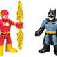 Ensemble de figurines Imaginext DC Super Friends Batman et Flash