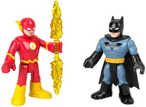 Ensemble de figurines Imaginext DC Super Friends Batman et Flash