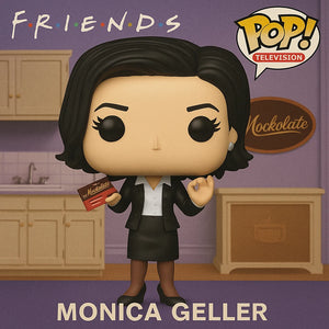 Funko Pop! Monica Geller with Mockolate | Friends TV Vinyl Collectible Figure