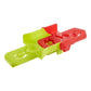 Hot Wheels Track Creator Flat Piste Pack | 90cm Straight Track | 3 Pieces + 2 Adapters