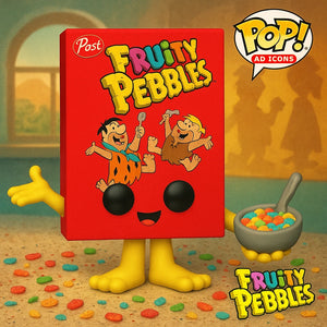 Funko Pop! Ad Icons : Figurine en vinyle de la boîte de céréales Fruity Pebbles n° 108 #56217