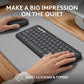 Logitech Pebble Keys 2 K380s & Pebble Mouse 2 M350s | Slim Bluetooth Combo | Multi-Device | US Layout