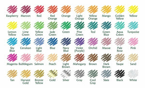 Crayons de couleur Crayola, outils artistiques, boîte de 50