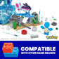 MEGA Pokémon Aquatic Adventure Building Set | 319 Pieces, Squirtle, Psyduck & Finneon