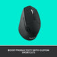 Logitech M720 Triathlon Multi-Device Wireless Mouse | Hyper-Fast Scroll | Bluetooth & Unifying | Logitech Flow | Black