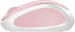Souris sans fil Logitech M317 Rose Splash rose/blanc