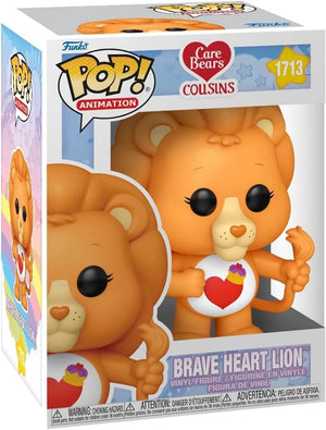 FUNKO POP! Animation : Les Cousins ​​des Bisounours - Lion au Cœur Courageux