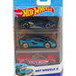 Coffret de 3 voitures Hot Wheels, modèles aléatoires