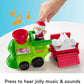 Fisher-Price Little People Musical Christmas Train | Santa, Elf & Reindeer