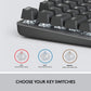 Clavier mécanique rétroéclairé Logitech K845, disposition américaine