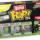 Funko Bitty Pop! Donatello, Shredder & Baxter Stockman 4-Pack | TMNT Teenage Mutant Ninja Turtles + Mystery
