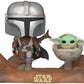 Funko Pop! Moment Star Wars: The Mandalorian and Child #390