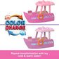 Coffret de jeu interactif Mini Barbie Land (5 pièces) avec poupée de 3,8 cm
