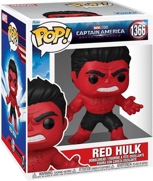 Funko Pop! Super Red Hulk #1366 | Captain America Brave New World Marvel Vinyl Figure