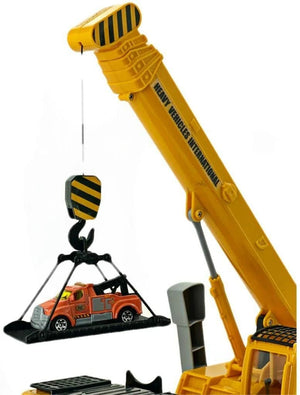 Big Daddy Extra-Large Crane Truck | 360° Rotating Boom | Crank & Hook | Extends to 76cm