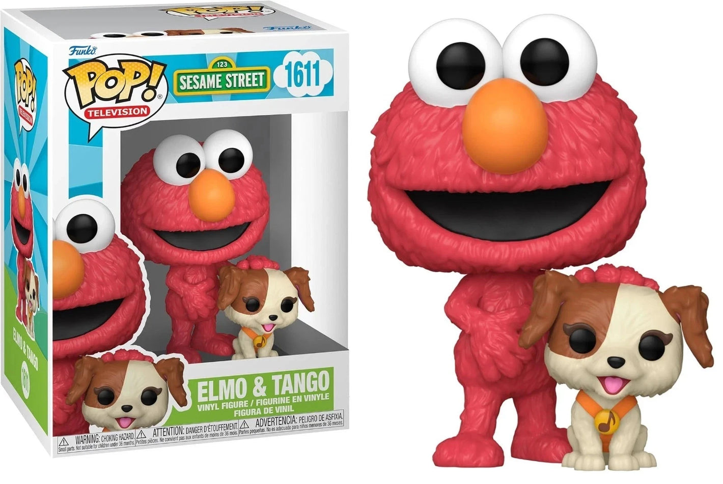 Funko POP TV : Rue Sésame - Elmo et Tango