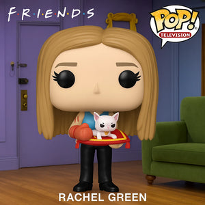 Funko Pop! Rachel Green with Mrs. Whiskerson | Friends Television Vinyl Collectible Figure