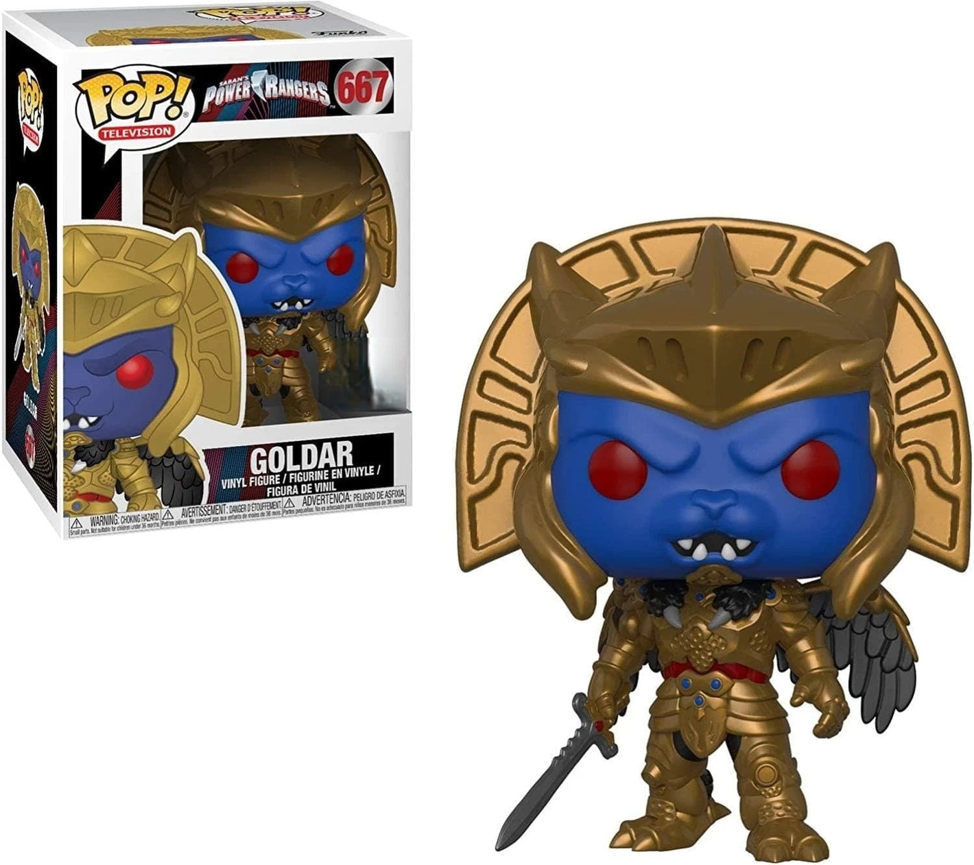 Figurine Funko POP! Television Saban's Power Rangers Goldar