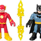 Ensemble de figurines Imaginext DC Super Friends Batman et Flash